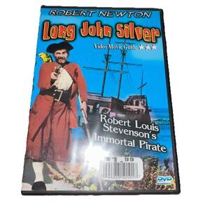 Long John Silver (DVD 1954) Action Adventure Treasure Island Robert Newton +